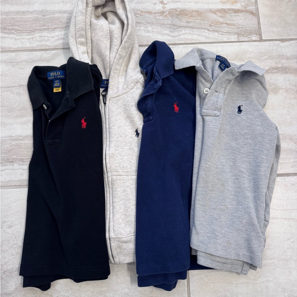 Ralph Lauren Polo Zip Up Hoodie Bundle 3T